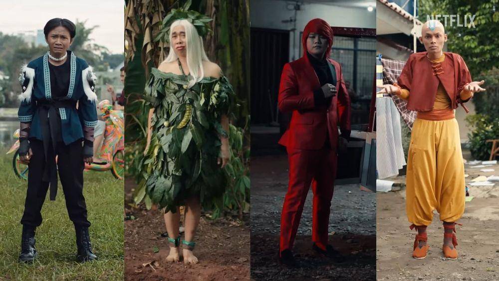 iklan Avatar: The Last Airbender berbentuk parodi (netflix.com/netflixindonesia)