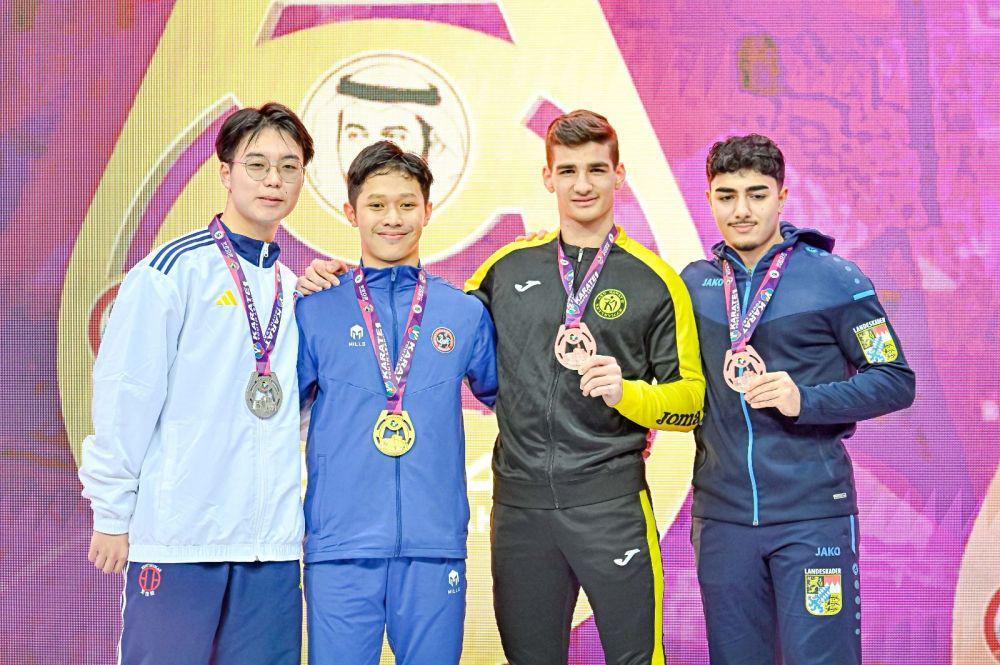 Inkanas Raih Emas di World Karate Federation Youth League