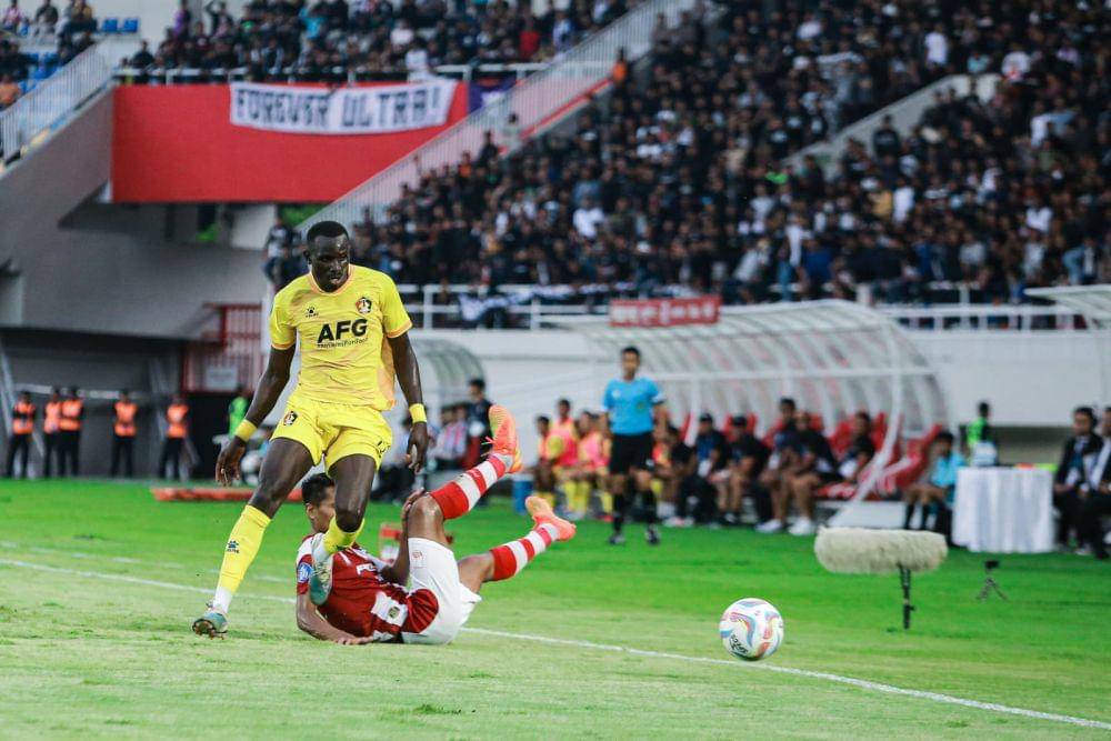 Pemain Persik Kediri saat melawan Persis Solo. IDN Times/ istimewa
