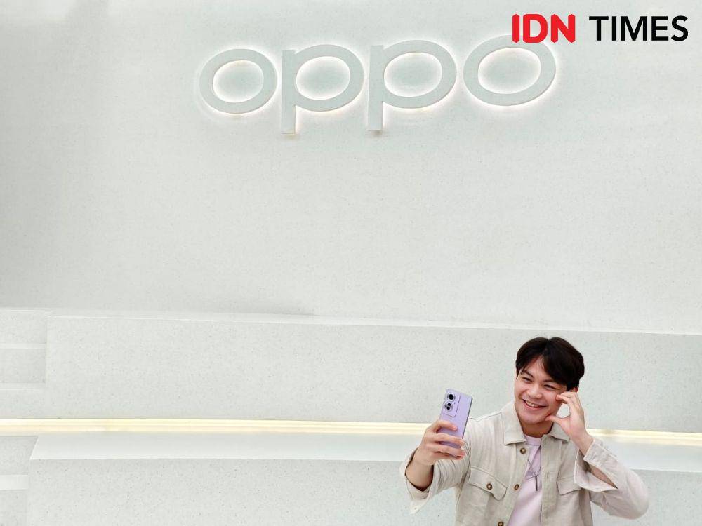 OPPO Reno11 F 5G (IDN Times/Fatkhur Rozi)