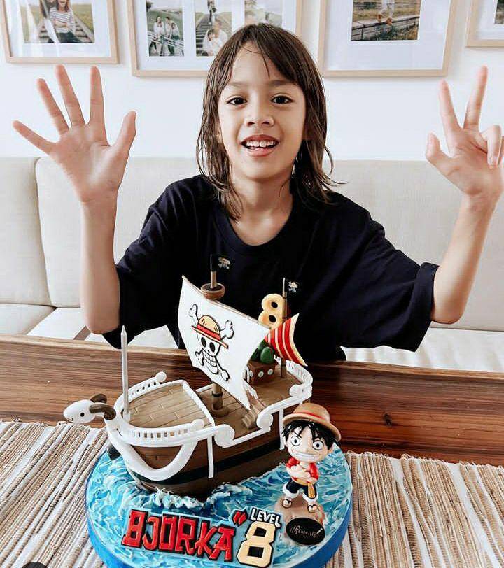 potret ultah Bjorka, anak sulung Ringgo dan Sabai Morscheck (instagram.com/sabaidieter)
