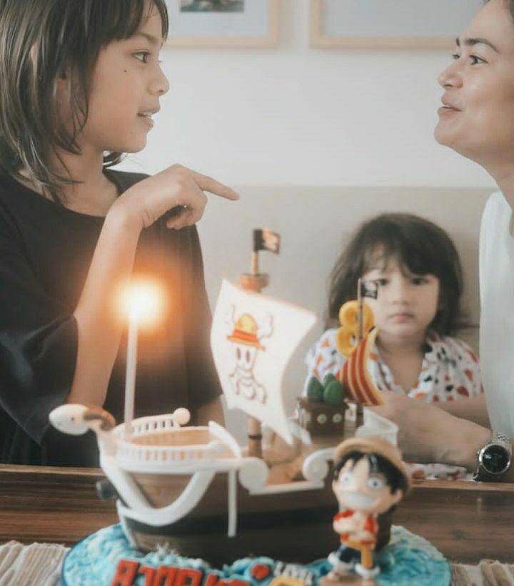potret ultah Bjorka, anak sulung Ringgo dan Sabai Morscheck (instagram.com/sabaidieter)