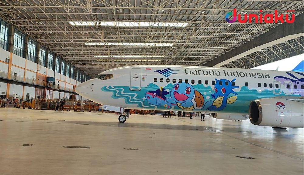 Kami Mencoba Pesawat Pikachu Jet GA-1 dari Garuda Indonesia!
