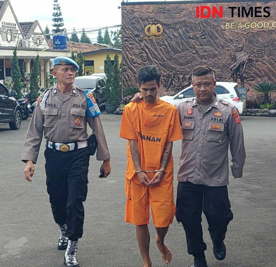 Pria yang Bogem Kekasihnya di Kota Cimahi Ditangkap Polisi