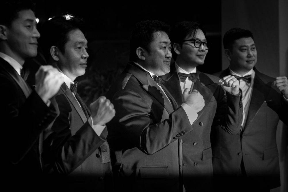 para pemain dan sutradara di Festival Film Internasional Berlin 2024 (dok. Berlinale/The Roundup: Punishment)