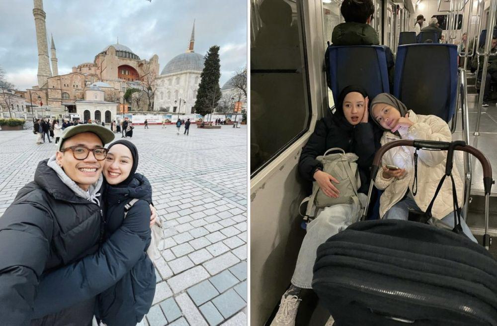 9 Potret Gita Savitri dan Suami Liburan di Turki, Kunjungi Sang Adik!