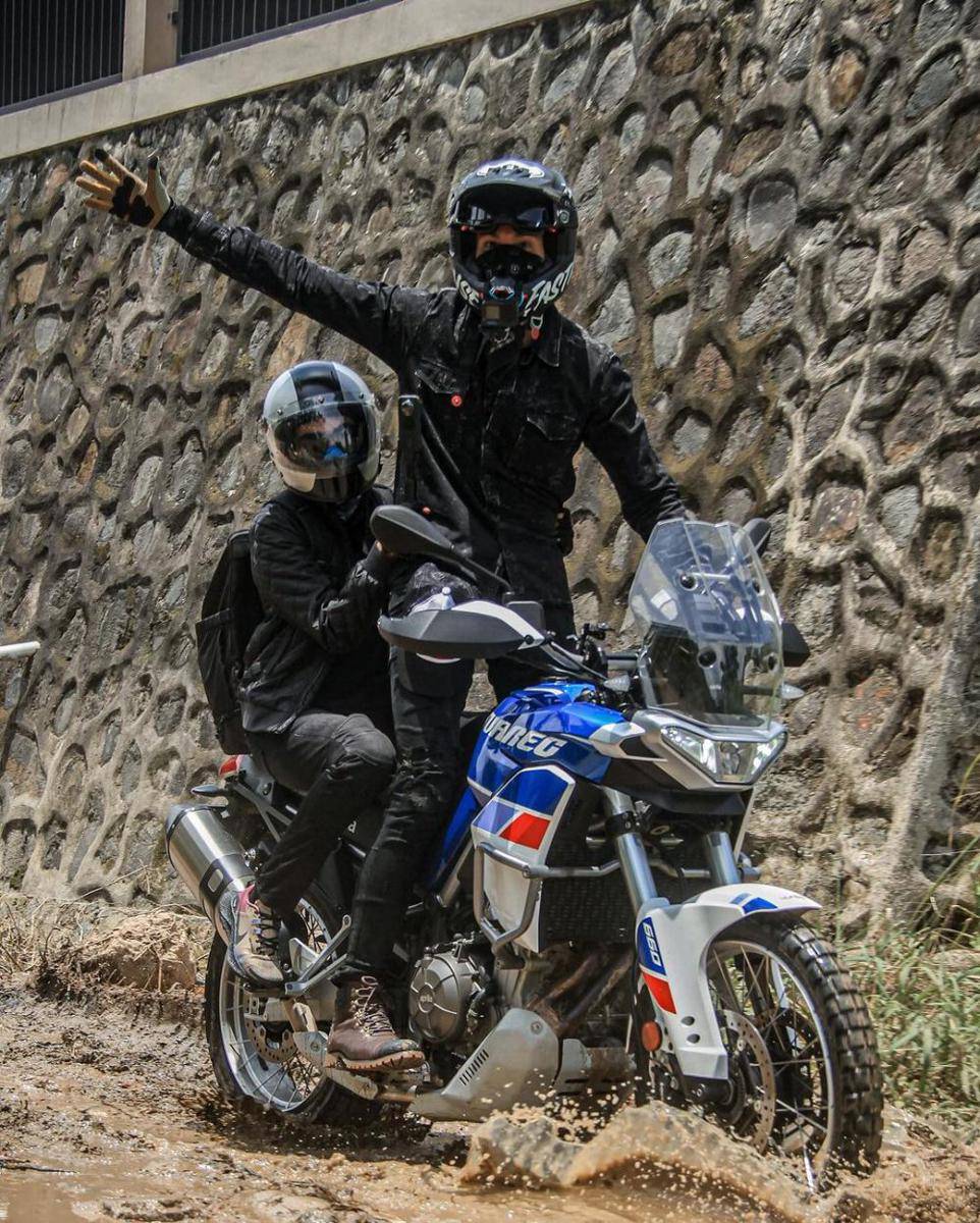 potret Donna Agnesia diajak suami touring (instagram.com/dagnesia)