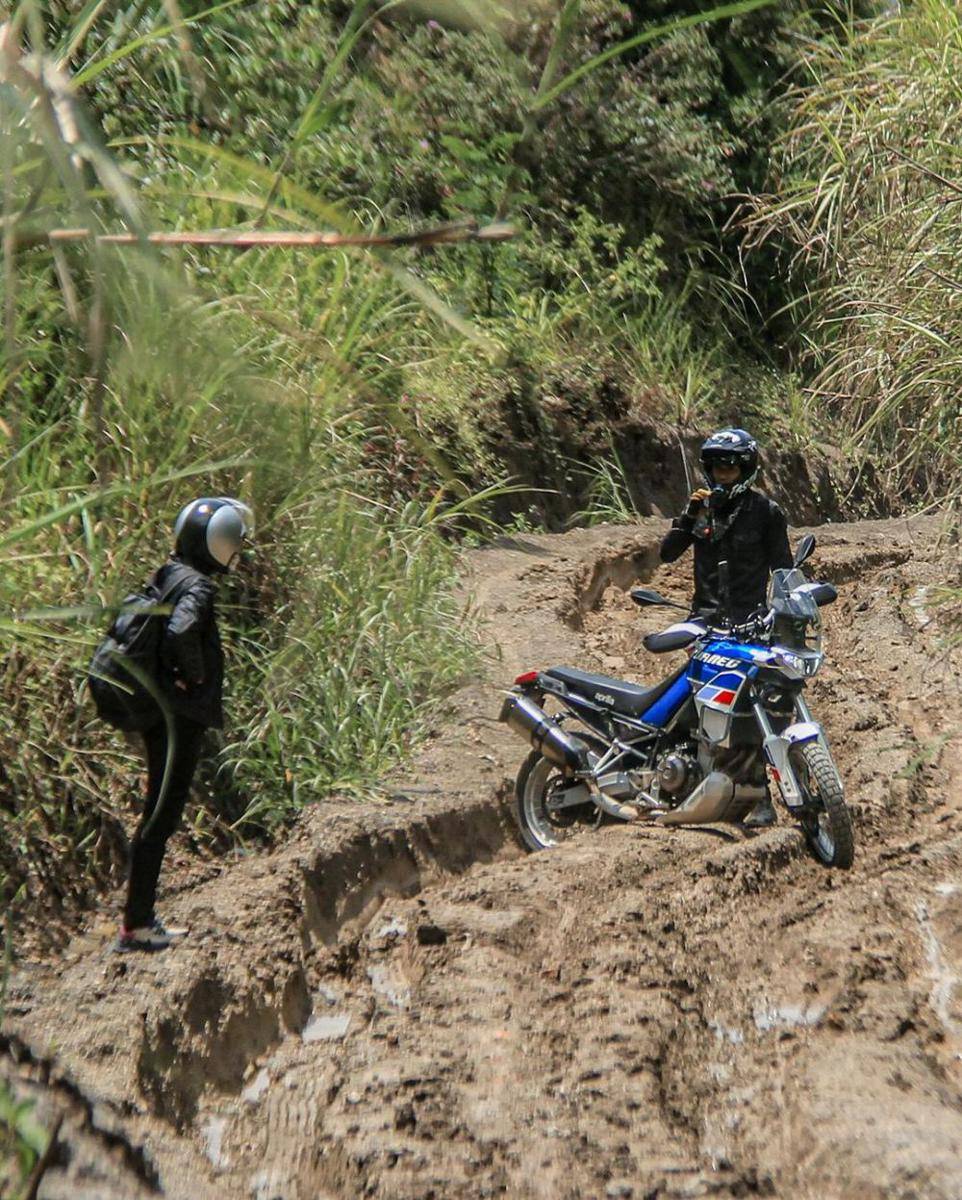 potret Donna Agnesia diajak suami touring (instagram.com/dagnesia)