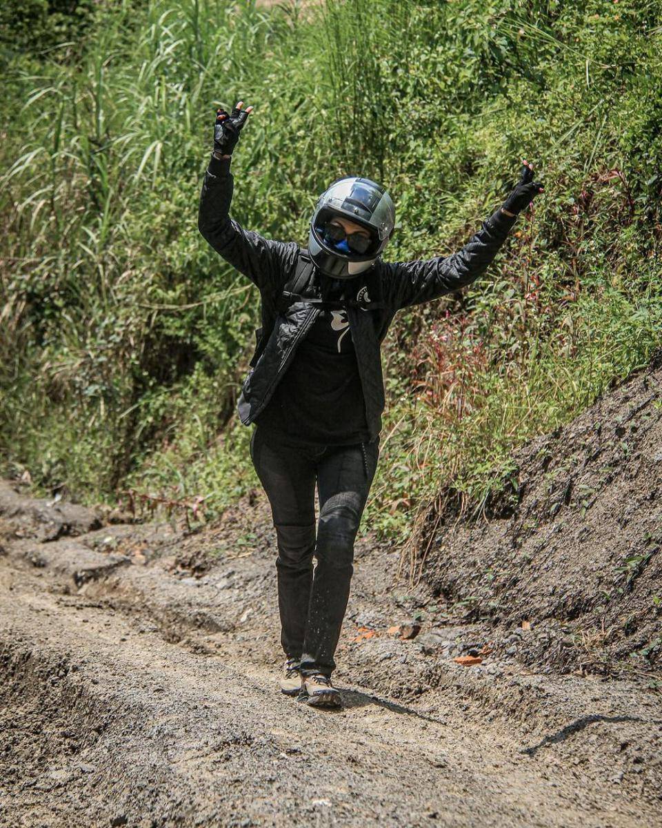 potret Donna Agnesia diajak suami touring (instagram.com/dagnesia)