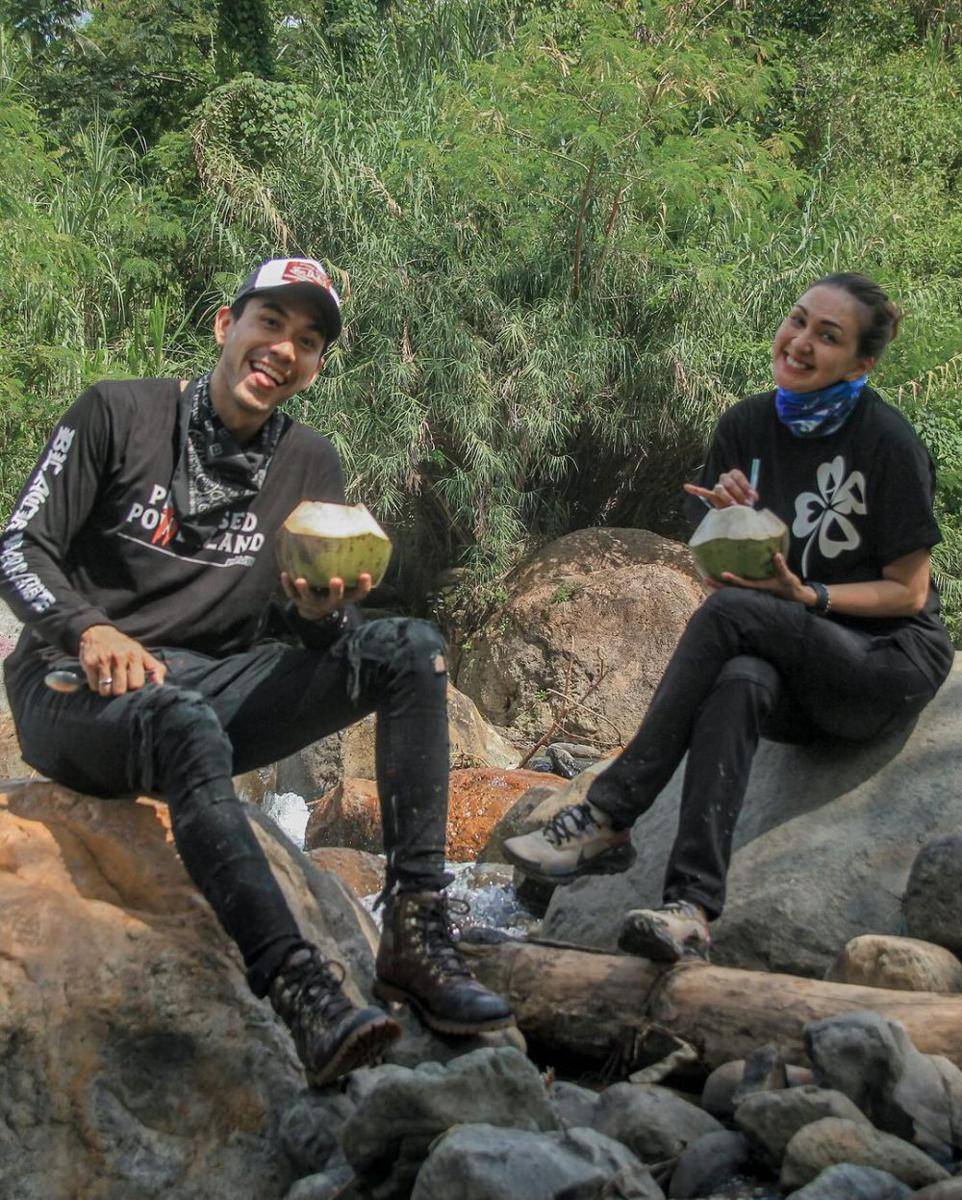 potret Donna Agnesia diajak suami touring (instagram.com/dagnesia)