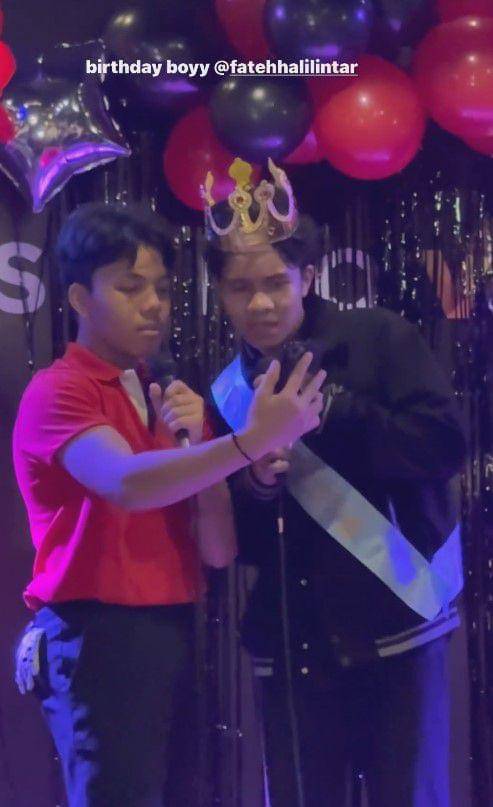 ulang tahun Fateh Halilintar (Instagram.com/fatehhalilintar)