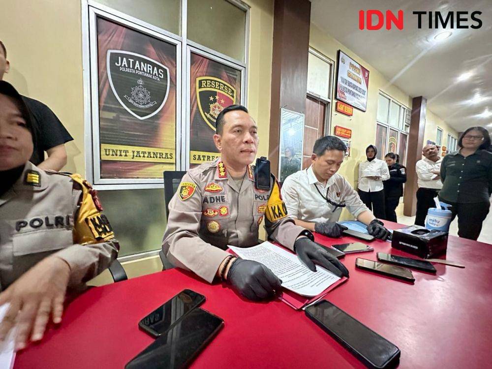 Kapolresta Pontianak, Kombes Pol Adhe Hariadi. (IDN Times/Teri).