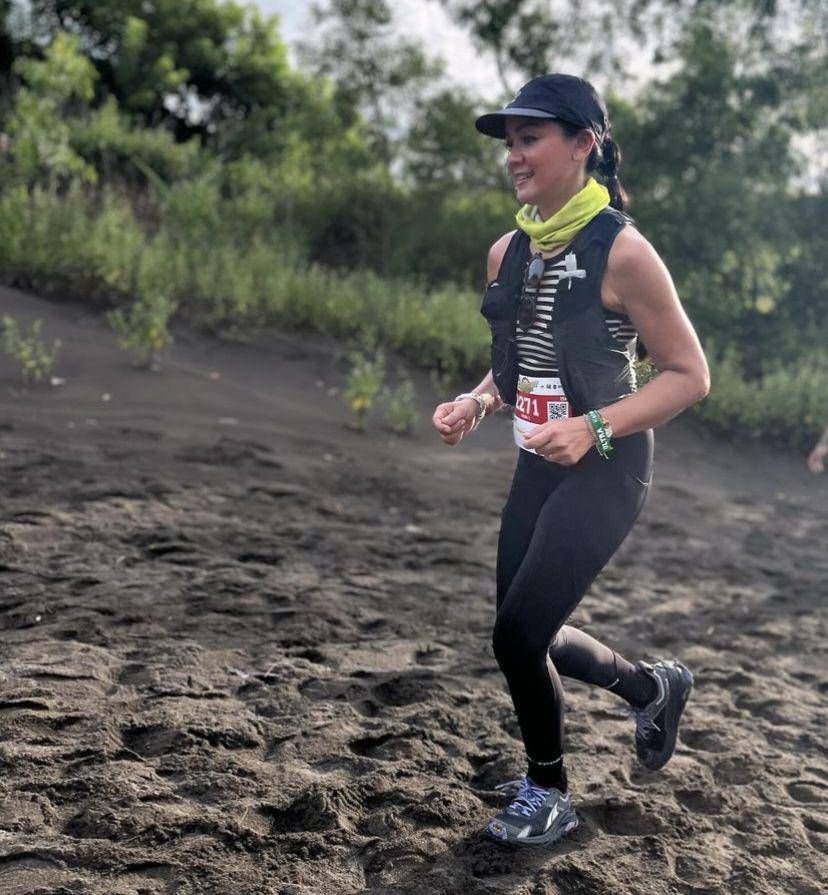 Potret Nirina Zubir Ikutan Virgin 15K Trail Running (instagram.com/nirinazubir_)