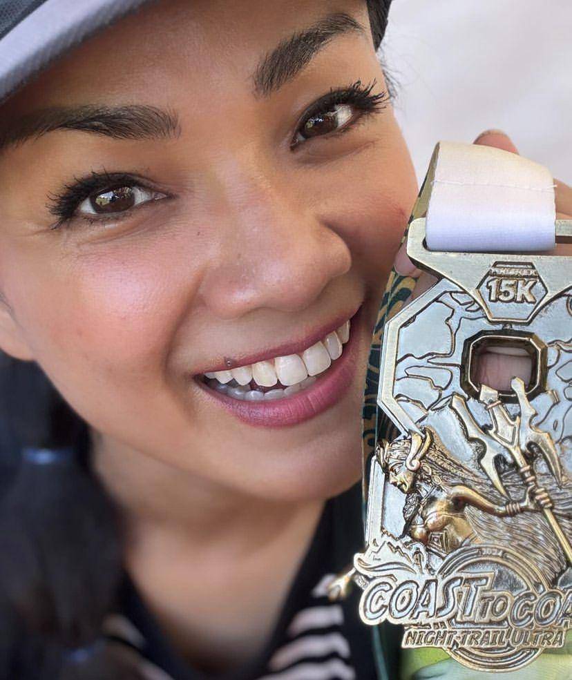 Potret Nirina Zubir Ikutan Virgin 15K Trail Running (instagram.com/nirinazubir_)