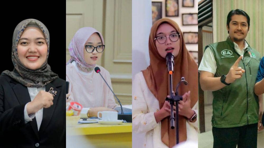 Potret keluarga eks Wakil Gubernus Lampung nyaleg (Ki-Ka) Chusnunia Chalim, Jihan Nurlela, Sasa Chalim dan Erry Ayudhiansyah (Sumber/Instagram)