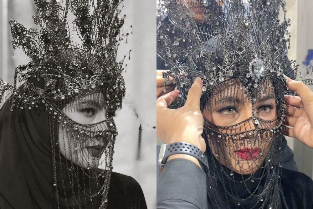 7 Potret Paula Verhoeven di Acara Fashion Zaskia dan Shireen Sungkar