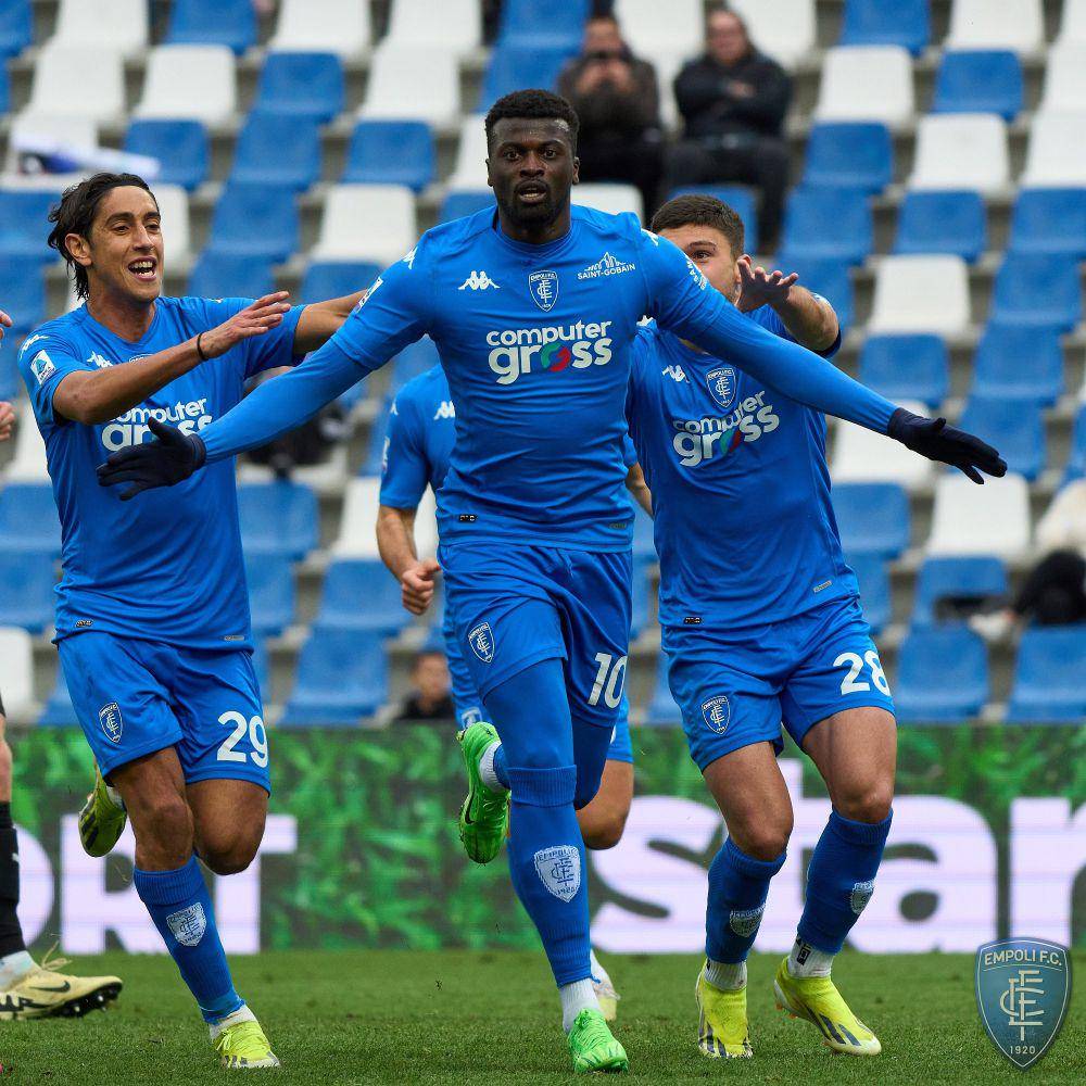 selebrasi gol pemain Empoli (x.com/EmpoliFC)