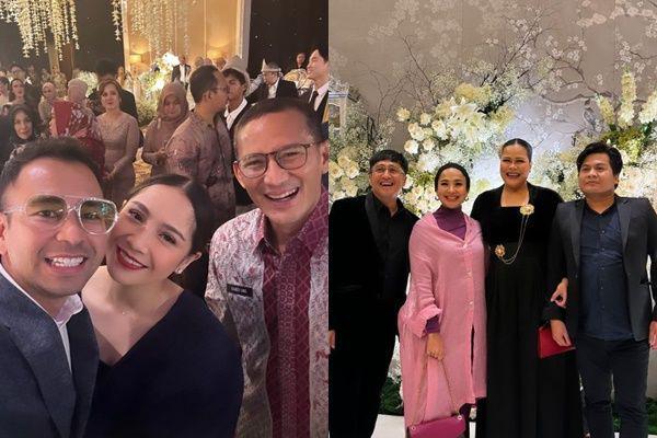9 Potret Tamu Artis di Pernikahan Putri Helmy Yahya, Jadi Ajang Reuni