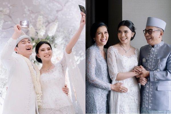 10 Potret Pernikahan Rachelly, Putri Helmy Yahya, dengan Pria Korea