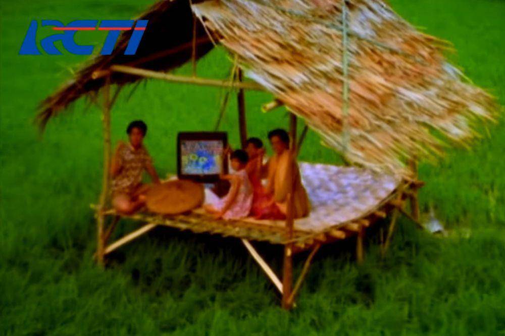 Iklan RCTI legend versi sawah (dok. RCTI)