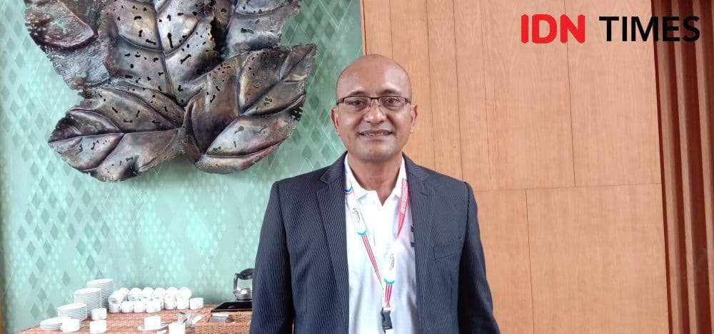 Ketua DPD Astindo NTB Sahlan. (IDN Times/Muhammad Nasir)
