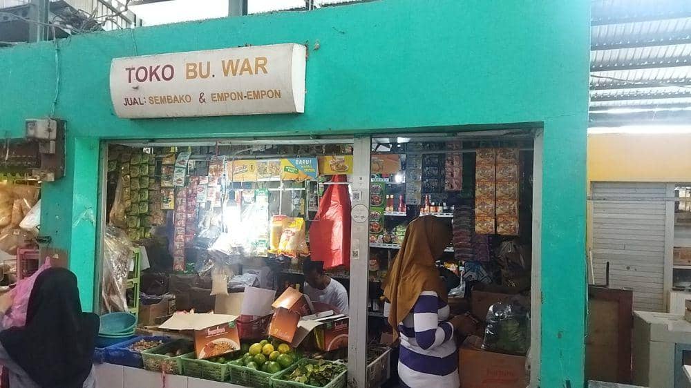 Kondisi Pasar Tradisional Oro-oro Dowo, Kota Malang. (IDN Times/Rizal Adhi Pratama)