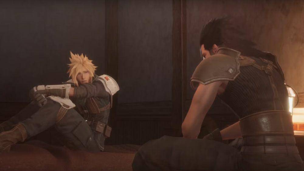 Cloud dan Zack di Nibelheim (dok. Square Enix/Crisis Core -Final Fantasy VII- Reunion)
