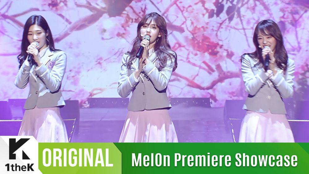cuplikan penampilan I.O.I (youtube.com/1theK (원더케이))