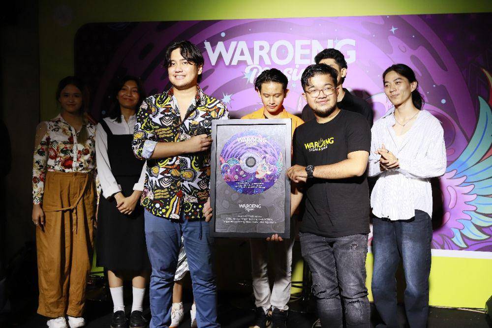Launching Waroeng Music Compilation #1 di Waroeng Steak and Shake Seturan, Sabtu (24/2/2024). (Dok. Istimewa)