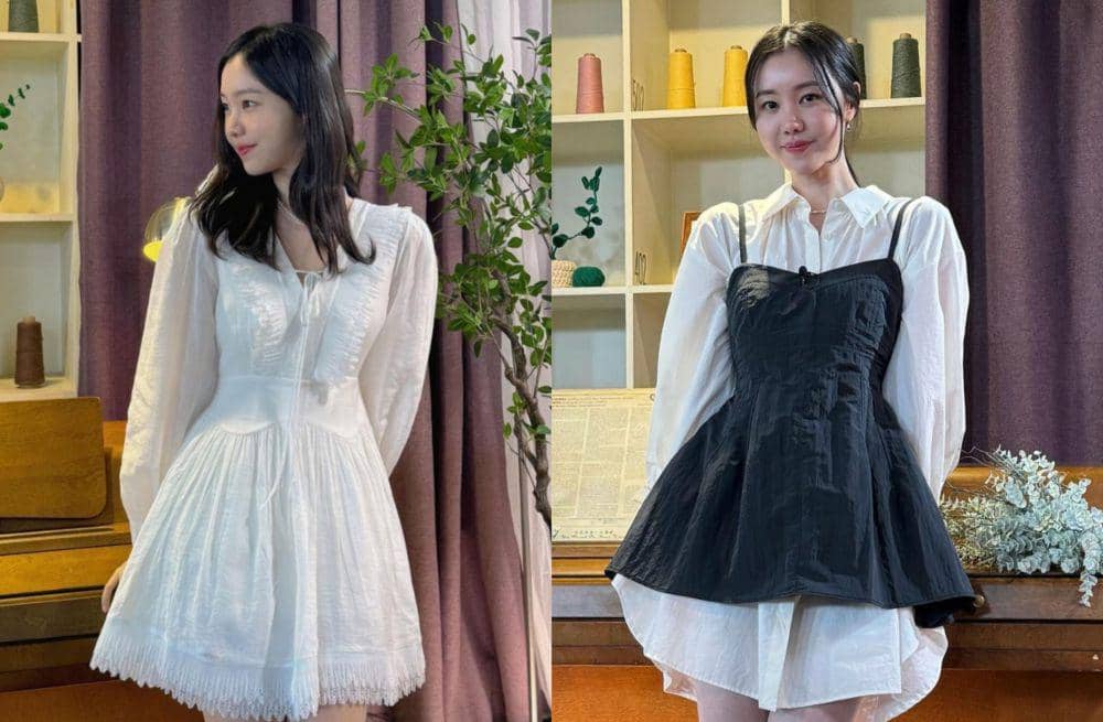 9 Inspirasi Outfit Girly ala Kim Yewon, Look Cute!