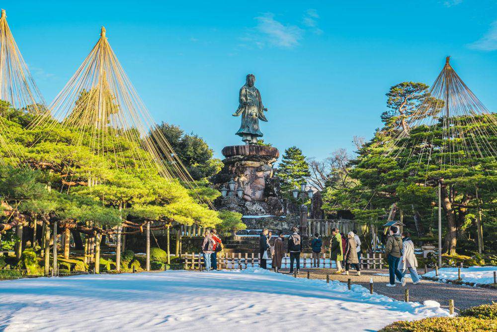 Kenroku Garden di Kanazawa (unsplash.com/gronemo)