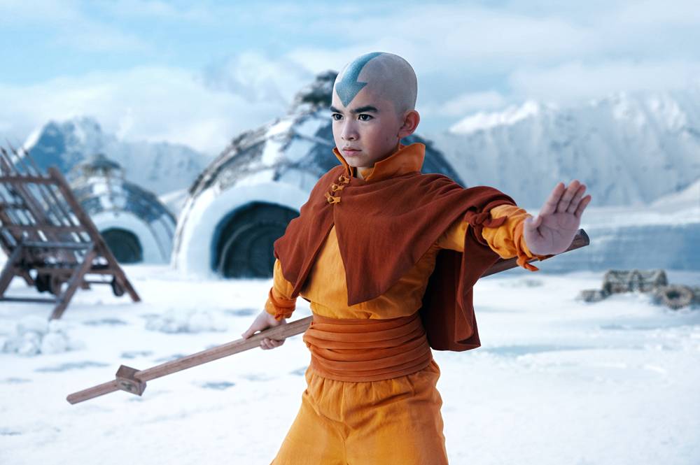 Aang (dok. Netflix/ Avatar: The Last Airbender)