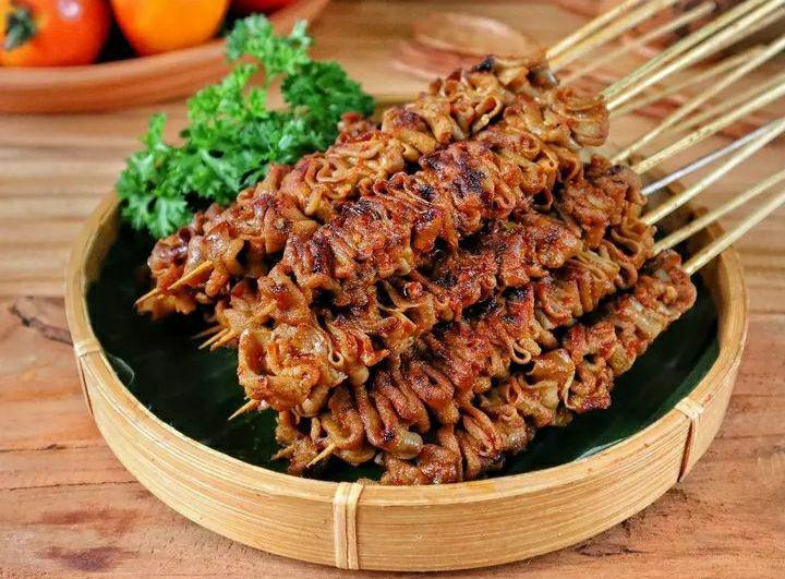 Resep Sate Usus Ayam Bumbu Kecap, Super Mudah!