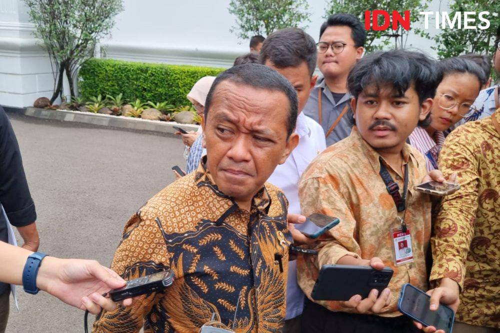 Menteri Investasi, Bahlil Lahadalia (IDN Times/Ilman Nafi'an)