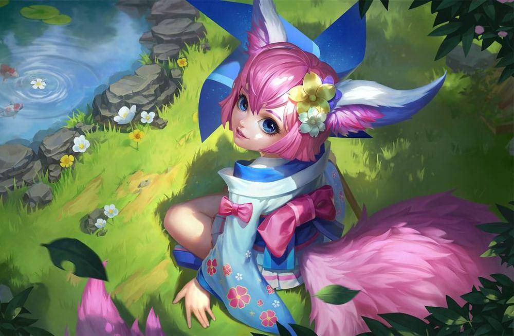 tampilan skin Nana Wind Fairy (dok. Moonton/Mobile Legends)