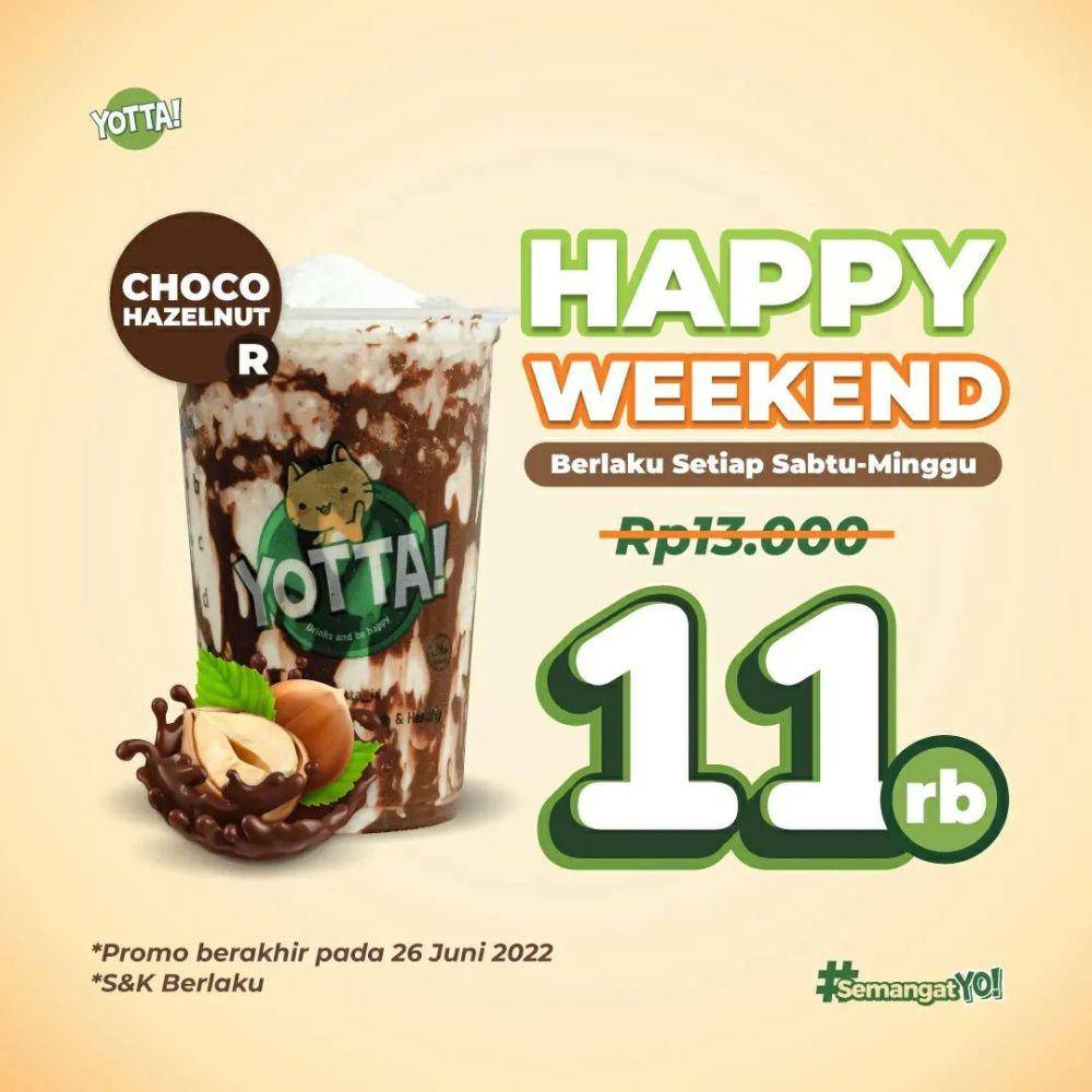 Potret Menu Choco Hazelnut di YOTTA! (instagram.com/yotta_id)