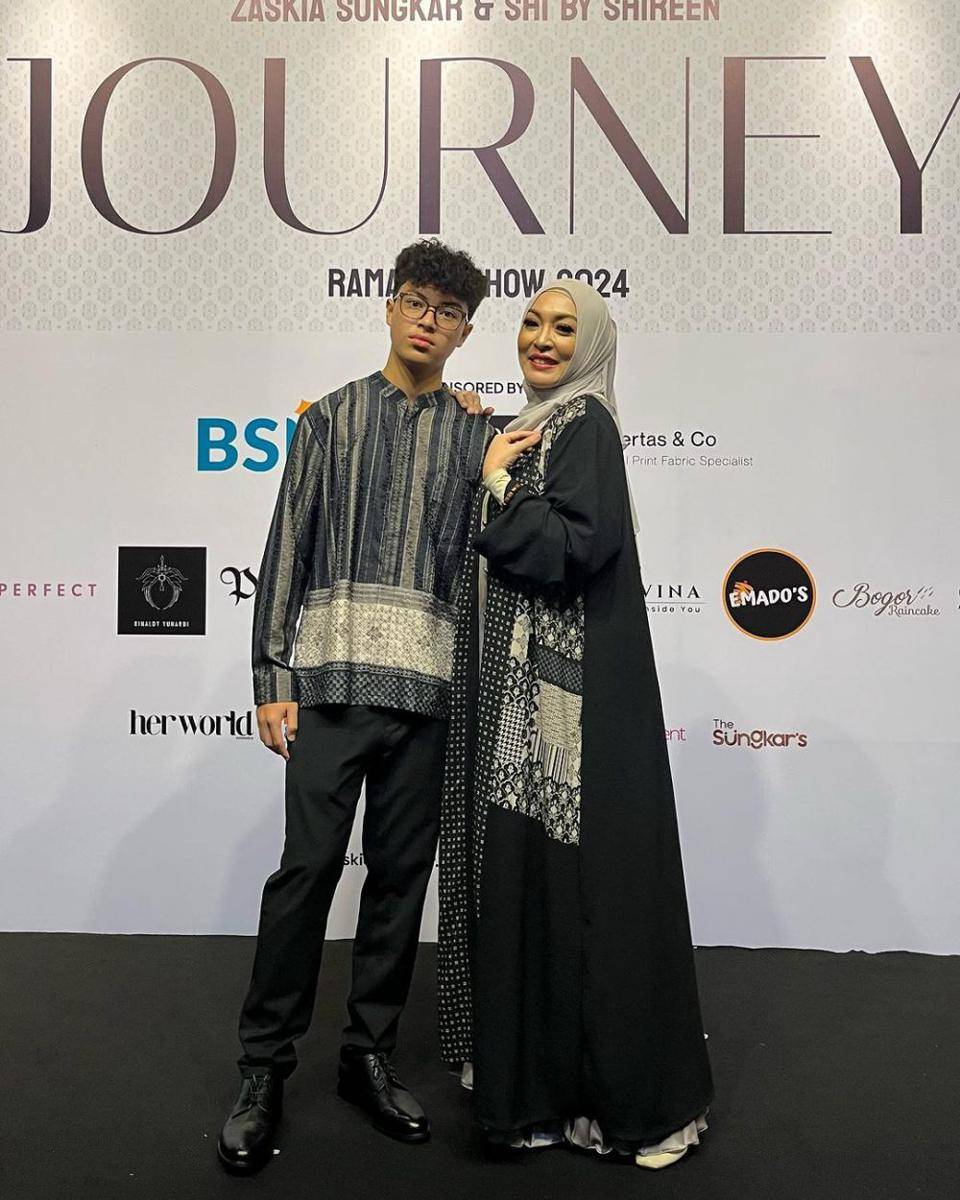 potret Angelina dan Keanu di acara Journey Ramadhan Show 2024 (instagram.com/angelinasondakh09)