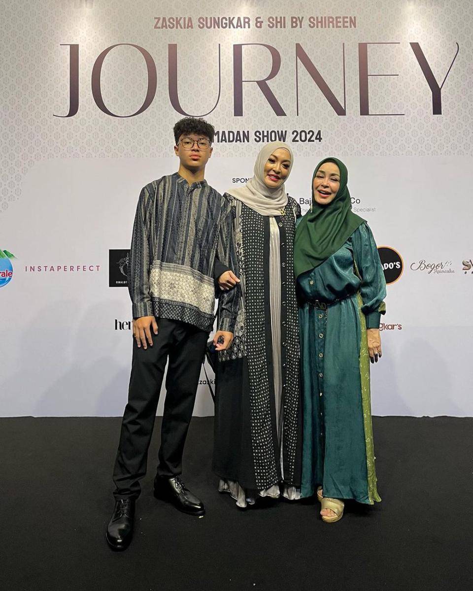 potret Angelina dan Keanu di acara Journey Ramadhan Show 2024 (instagram.com/angelinasondakh09)
