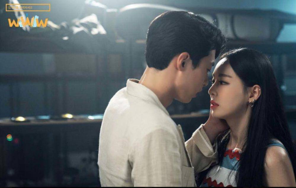 Lee Jae Wook dan Lee Da Hee di KDrama Search: WWW (dok.tvN/Search: WWW)