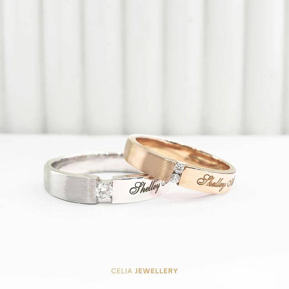 model cincin nikah yang unik (instagram.com/celiajewellery.id)
