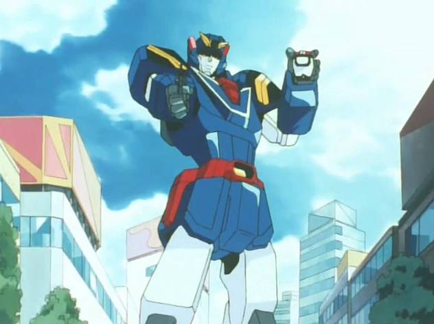 cuplikan dari anime Brave Police J-Decker (1994) (dok. Sunrise/Brave Police J-Decker)