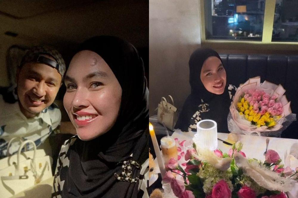 7 Potret Kartika Putri dapat Surprise Dinner Romantis dari Suami