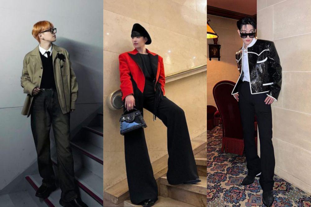 9 Mix and Match Outwear ala Hongjoong ATEEZ, Stylish Atraktif!