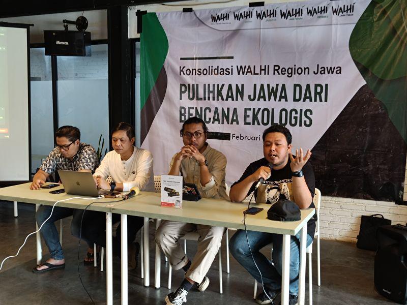 WALHI se-Jawa Kritisi Kerusakan Alam Timbulkan Maraknya Bencana