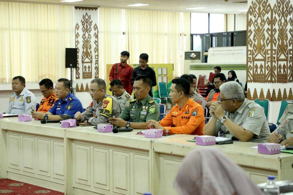 Rapat Koordinasi Penanganan Dampak Bencana Banjir di Provinsi Lampung. (Dok. Pemprov Lampung).