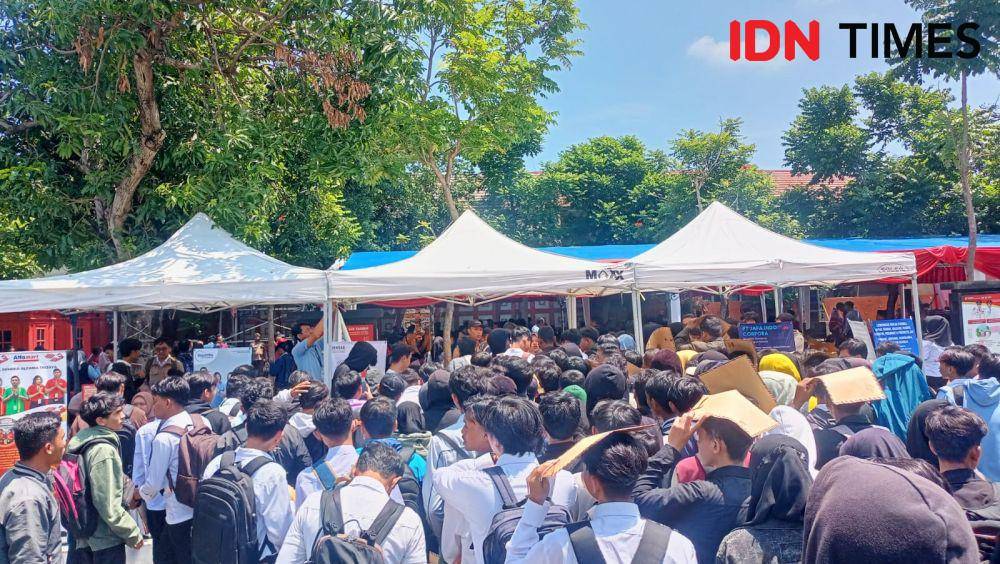 Inin Nastain IDN Times Jabar/ Calon pencari kerja