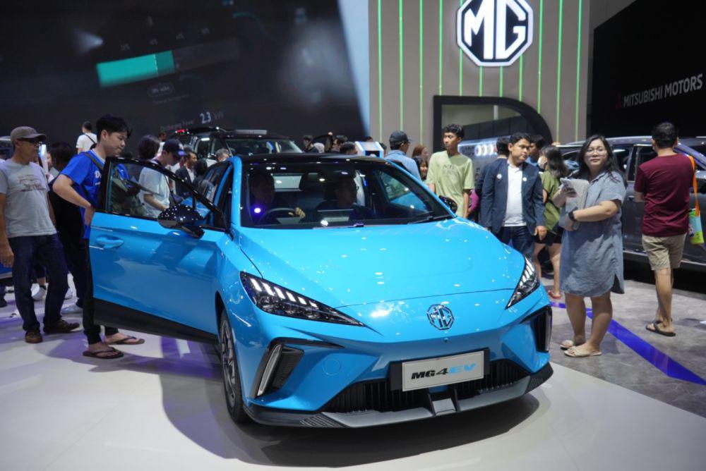 MG Jual 1.668 Unit Mobil di IIMS 2024, MG4 EV Mendominasi