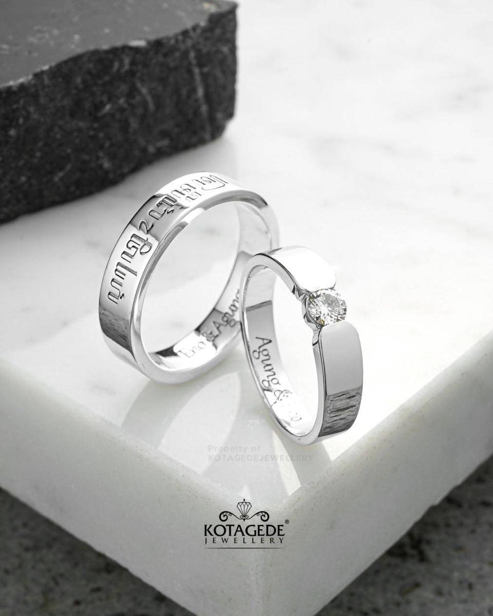 model cincin nikah yang unik (instagram.com/kotagede_jewellery)