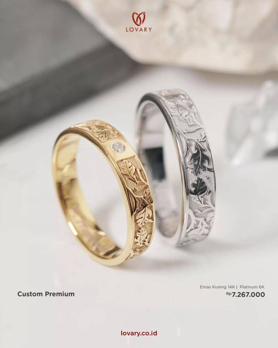 model cincin nikah yang unik (instagram.com/lovarycoid)