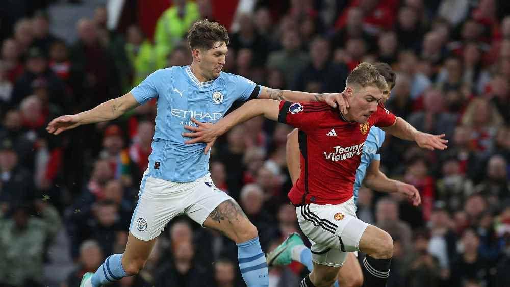 Manchester City melawan Manchester United di EPL 2023/2024. (manutd.com)
